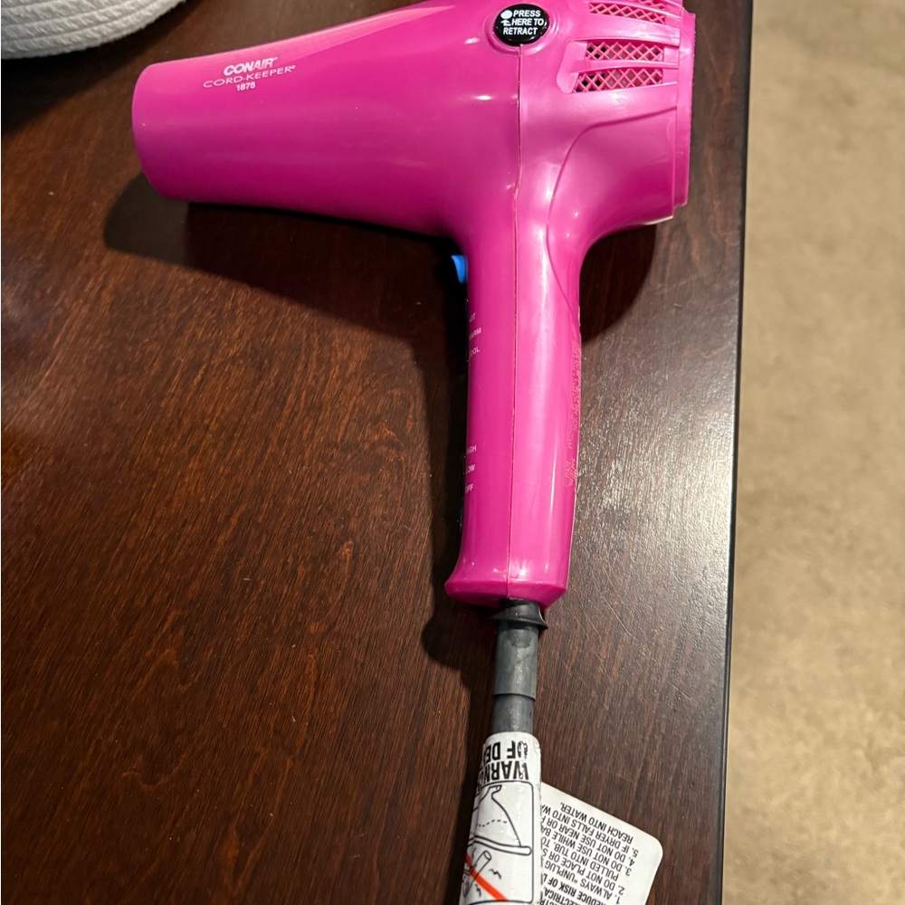 Conair Pink Hair Dryer